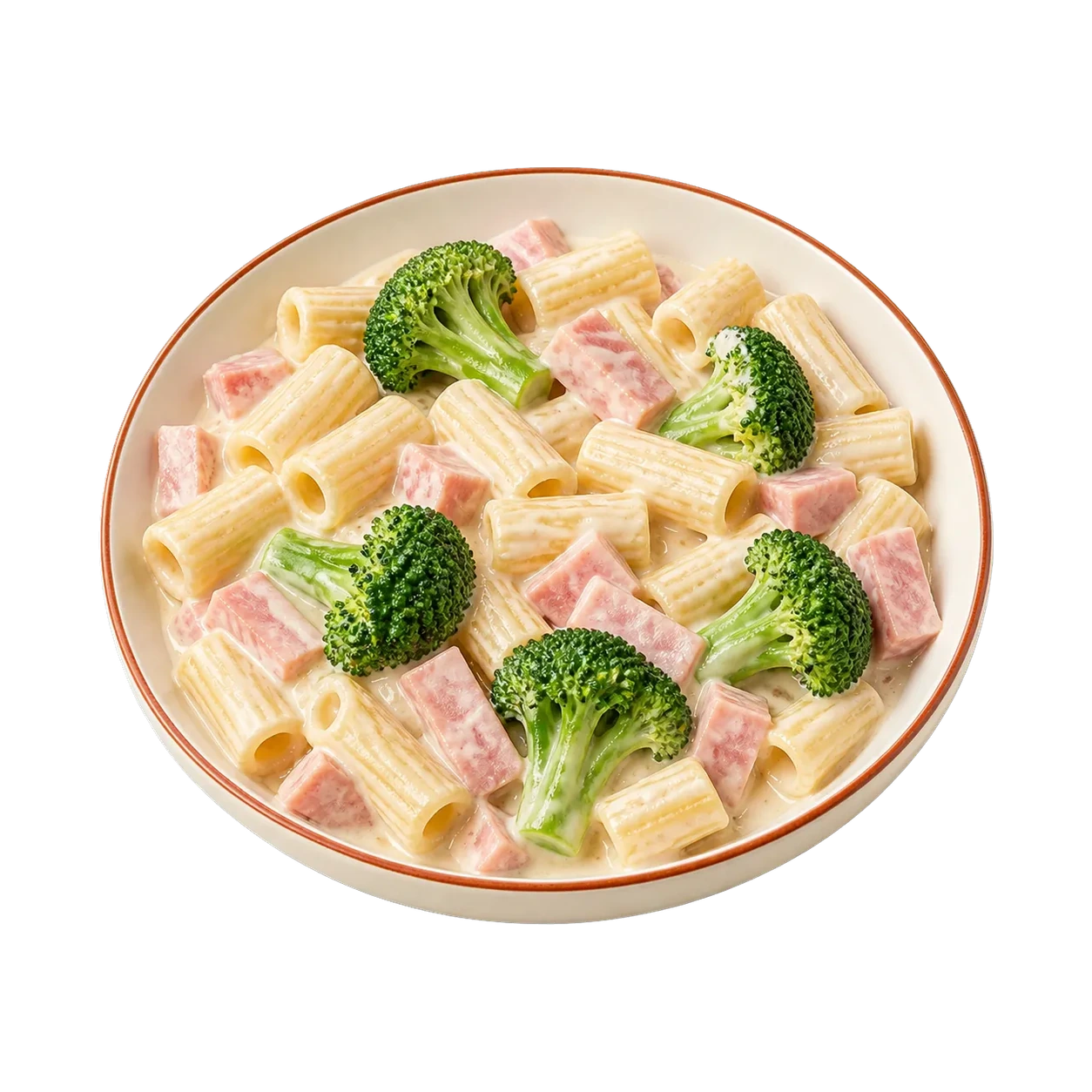 Pasta Broccoli – Schinken, Brokkoli & Sahne Pasta Broccoli mit Schinken, Brokkoli und Sahne